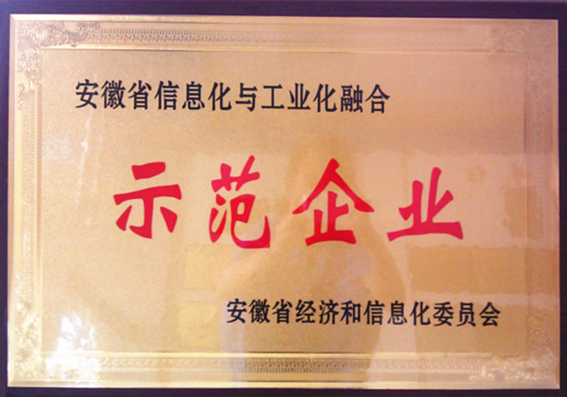 两化融合示范企业